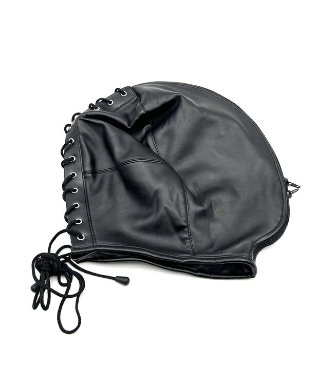 Zip Front Bondage Hood