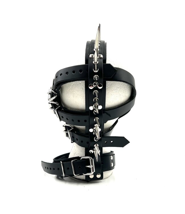 Spike Mohawk Bondage Hood