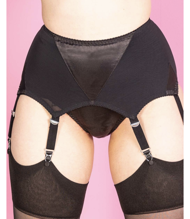 Maitresse Black Suspender Belt