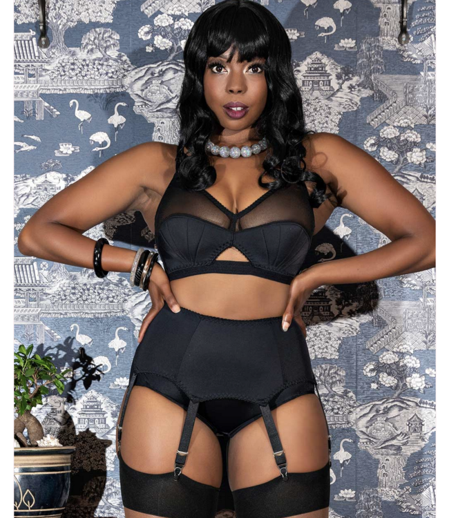6 Strap Suspender Belt Liz