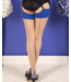 Contrast Blue Seamed Stockings