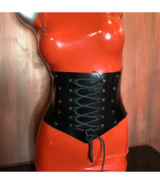 Latex Corset Belt