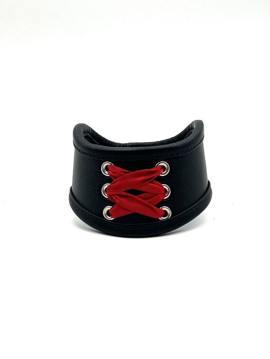 Deluxe Padded Black Leather Posture Collar - Multiple Color Options -  Cuffstore