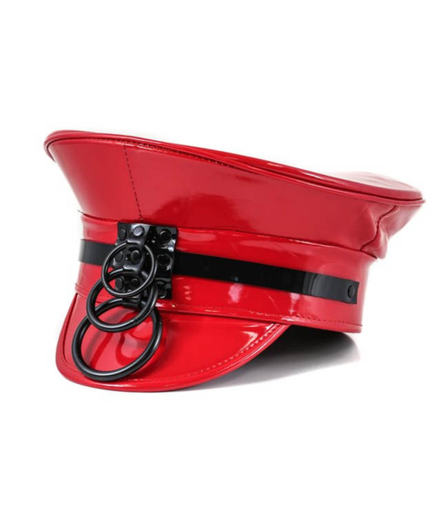 Three Flap Ring Vinyl Hat