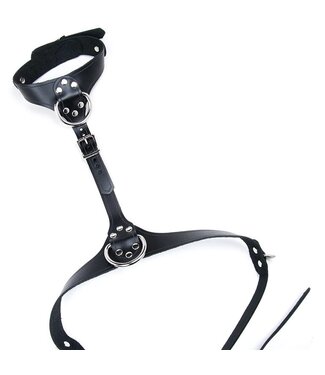 Stockroom Shiny PVC Neck & Chest Harness