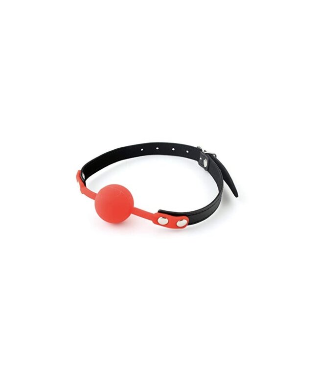 The Silent Silicone Ball Gag