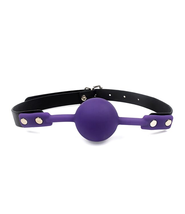 The Silent Silicone Ball Gag