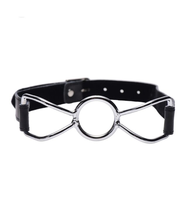 The Spider | Open Mouth Ring Gag in Black