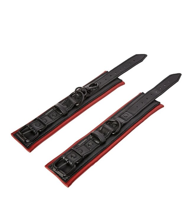 Saffron Adjustable Handcuffs Red/Black