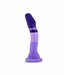 Blushnovelties Purple Rain D2: Artisan 7 Inch Curved G-Spot Dildo