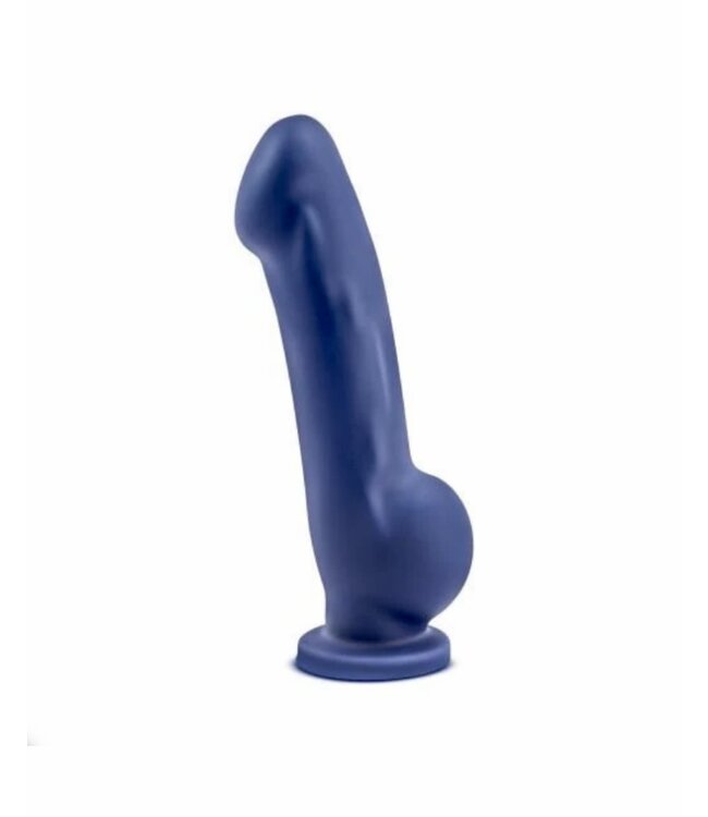 Ergo Indigo D8: Artisan 7 Inch Dildo with Suction Cup