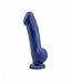 Blushnovelties Ergo Indigo D8: Artisan 7 Inch Dildo with Suction Cup