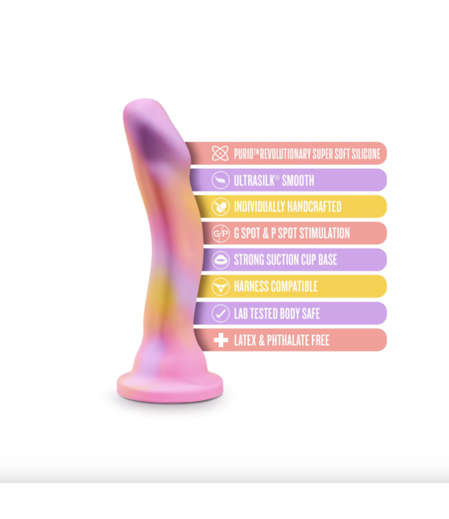Avant by Blush | Sun's Out Pink | Suction Cup Curved  Dildo