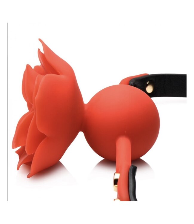 Silicone Breathable Rose Gag