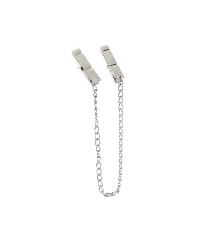 Stainless Steel Clothespin Nipple Clamps with Chain 