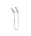 Stainless Steel Clothespin Nipple Clamps with Chain 