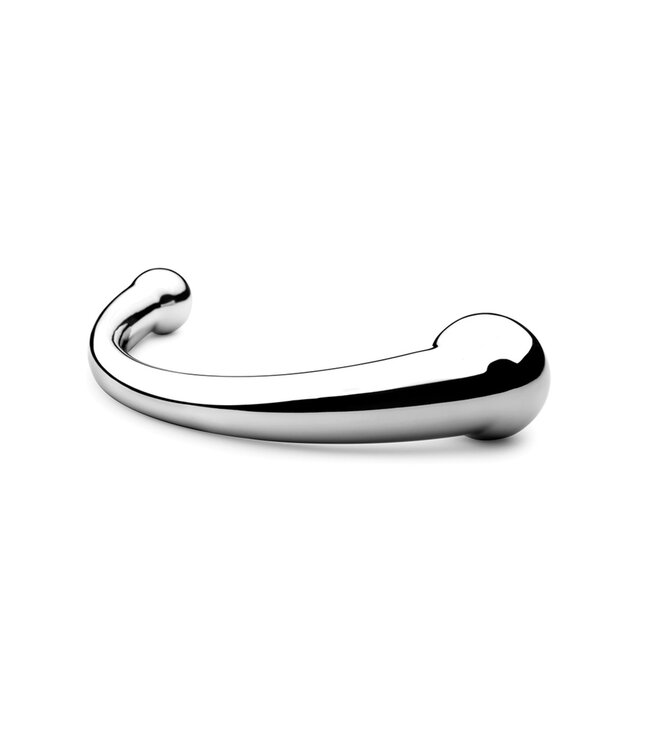 njoy Pure Wand | Curved Stainless Steel Dildo