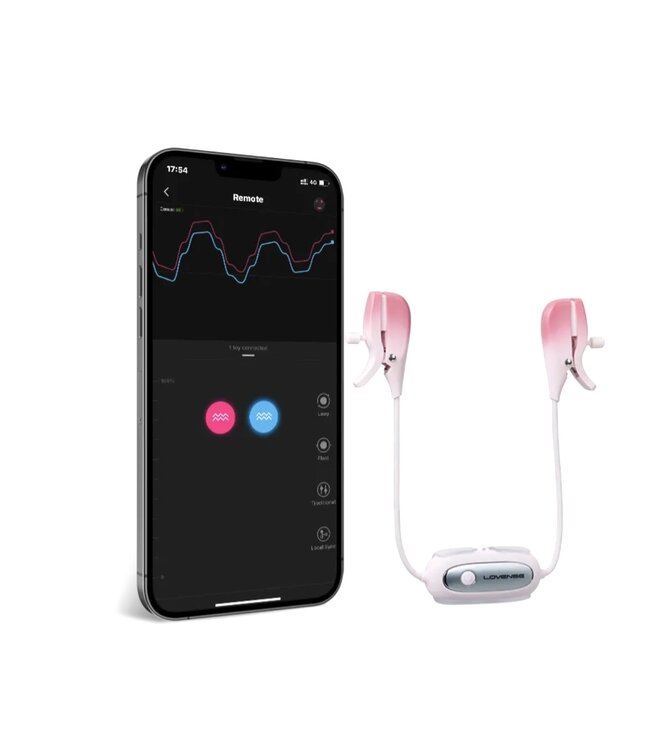 Lovense Gemini | Vibrating Nipple Clamps