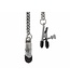 Adjustable Broad Tip Clamps - Jewel Chain