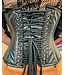 Faux Leather Steel Boned Corset