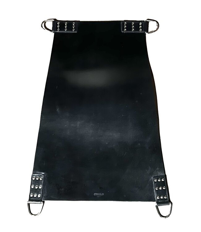 Genuine Leather Sex Sling with Leg Straps