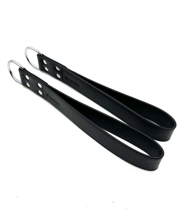 Genuine Leather Sex Sling with Leg Straps