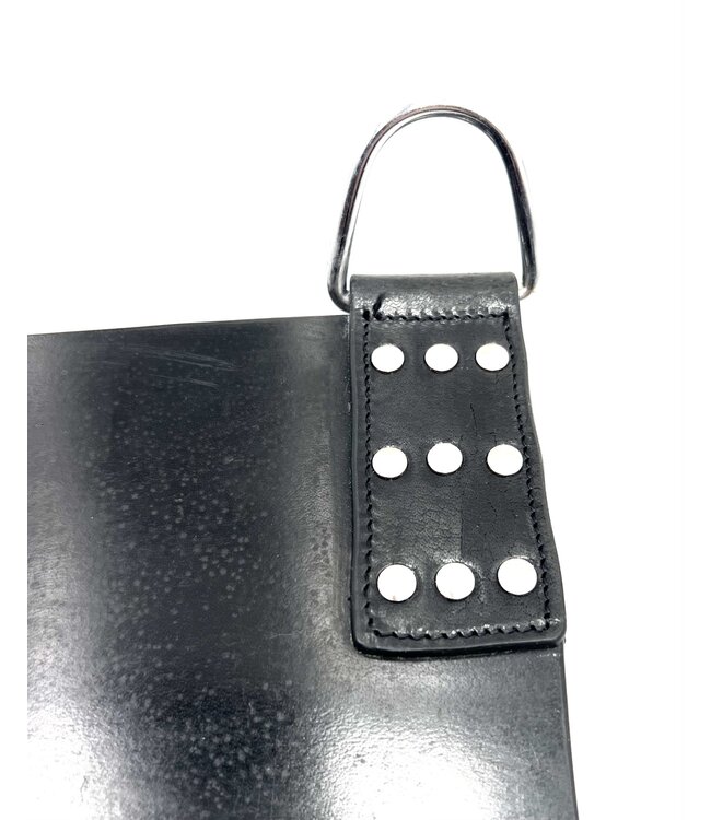 Genuine Leather Sex Sling with Leg Straps