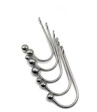 Spanked Stainless Steel Anal Hook