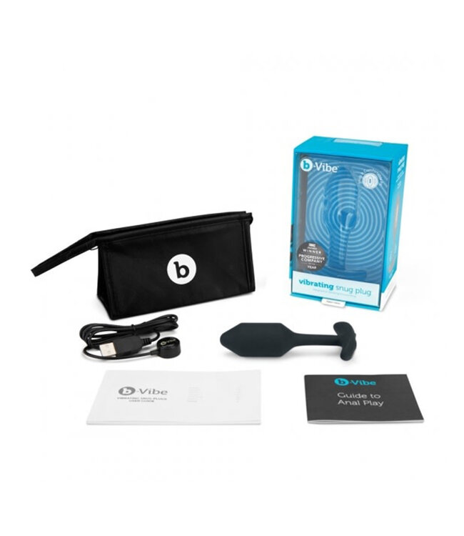 b-Vibe Vibrating Weighted Snug Plug