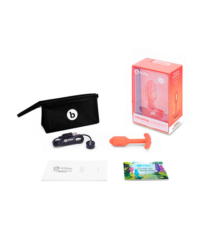 b-Vibe Vibrating Weighted Snug Plug