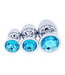 Small Stainless Steel Jewel Butt Plug