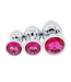 Small Stainless Steel Jewel Butt Plug