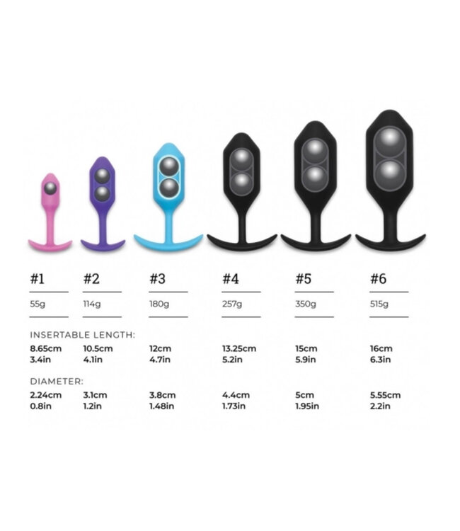 b-Vibe Snug Plug 6 | Butt Plug