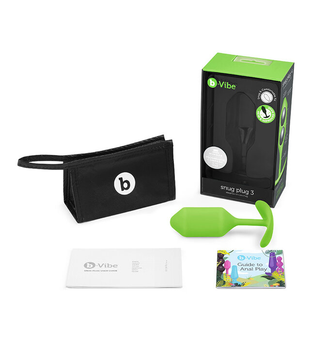 b-Vibe Anal Weighted Snug Plug 3