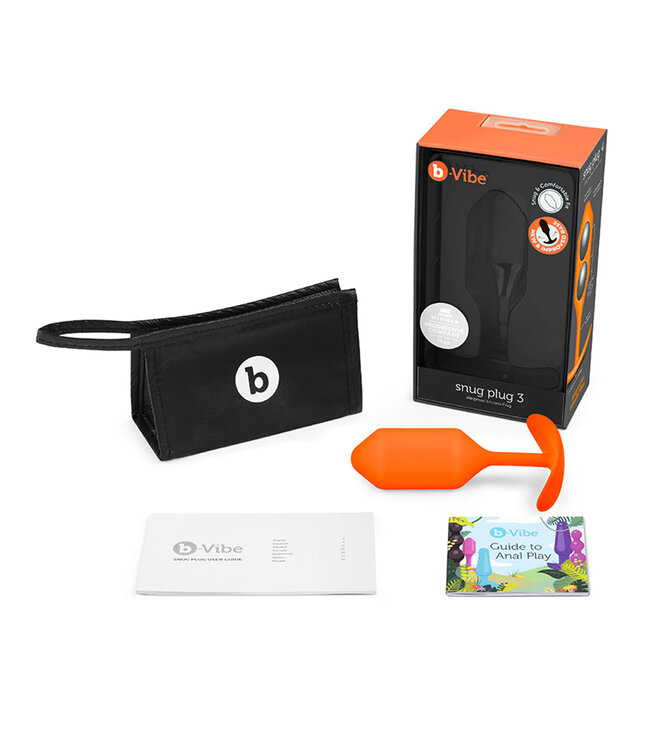 b-Vibe Anal Weighted Snug Plug 3