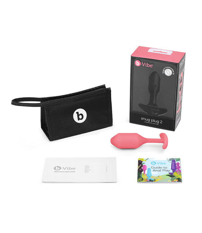 b-Vibe Weighted Anal Snug Plug 2 | Butt Plug