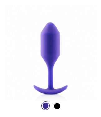 b-Vibe b-Vibe Weighted Anal Snug Plug 2 | Butt Plug