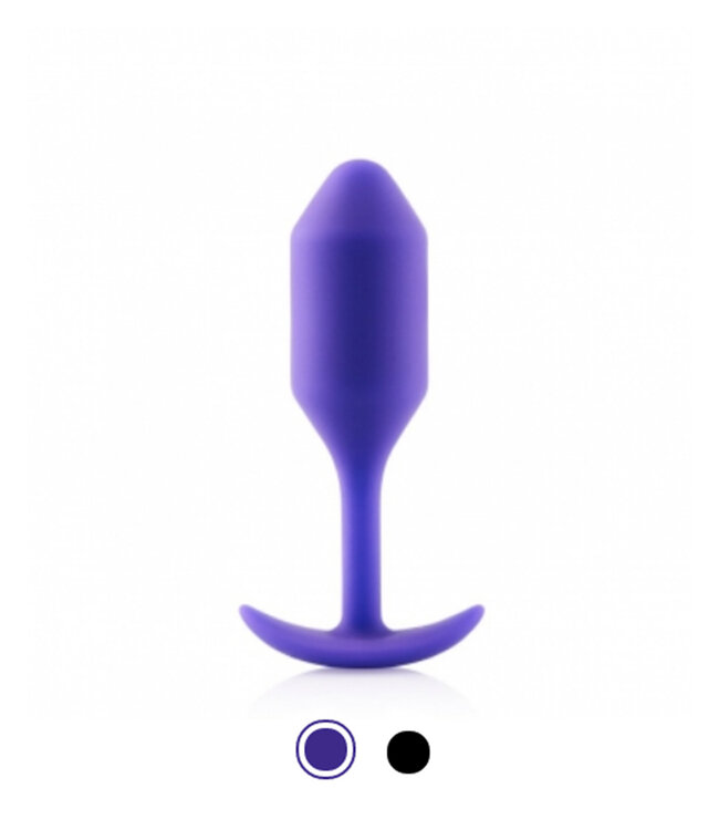 b-Vibe Weighted Anal Snug Plug 2 | Butt Plug