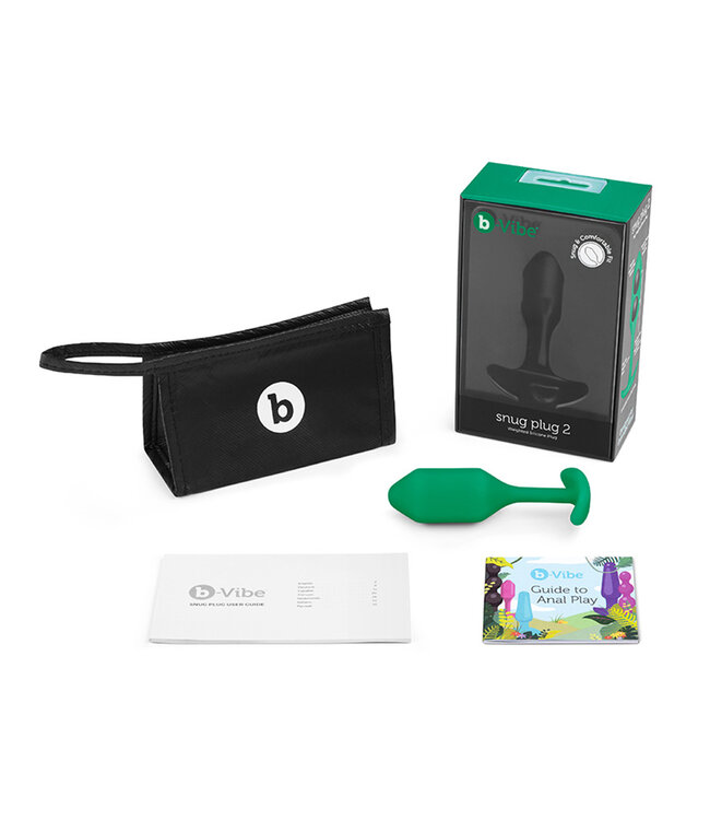 b-Vibe Weighted Anal Snug Plug 2 | Butt Plug