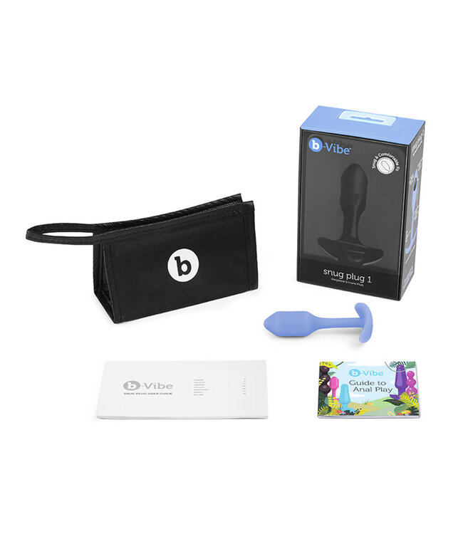 b-Vibe Anal Weighted Snug Plug 1 | Butt Plug