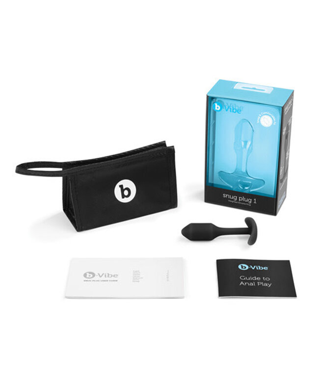b-Vibe Anal Weighted Snug Plug 1 | Butt Plug