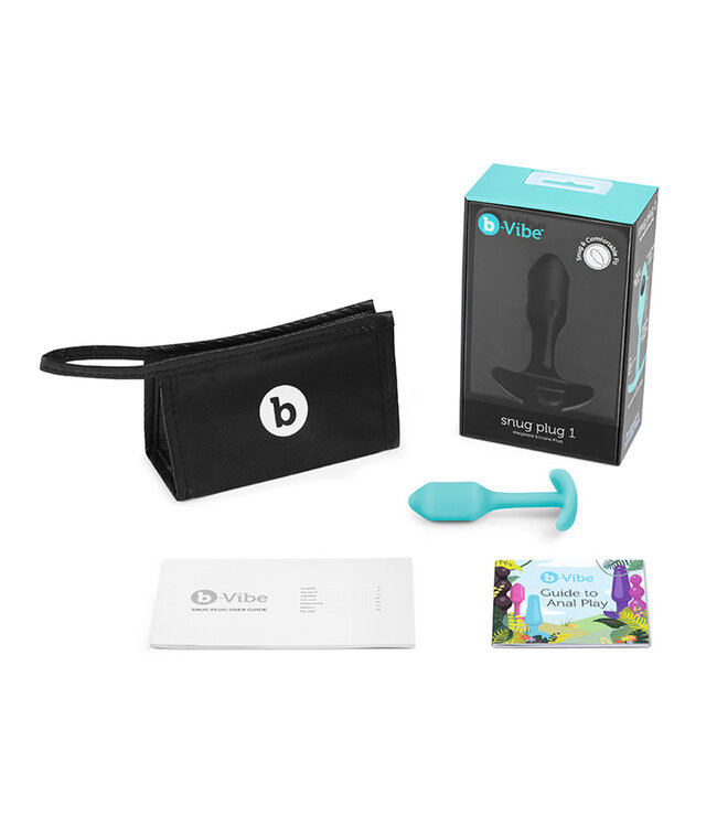 b-Vibe Anal Weighted Snug Plug 1 | Butt Plug