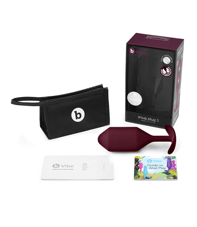 b-Vibe Anal Snug Plug 5 | Butt Plug