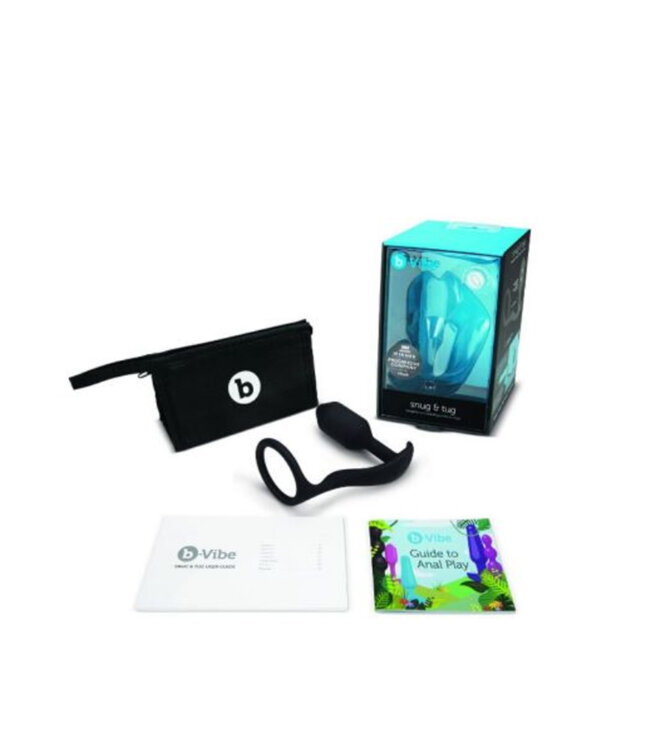 b-Vibe Snug & Tug Anal Plug & Cock Ring