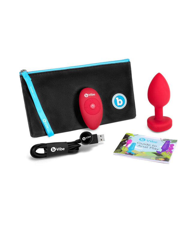 B-Vibe Vibrating Heart Plug