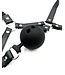 Ball Gag Head Harness with Nose Hook