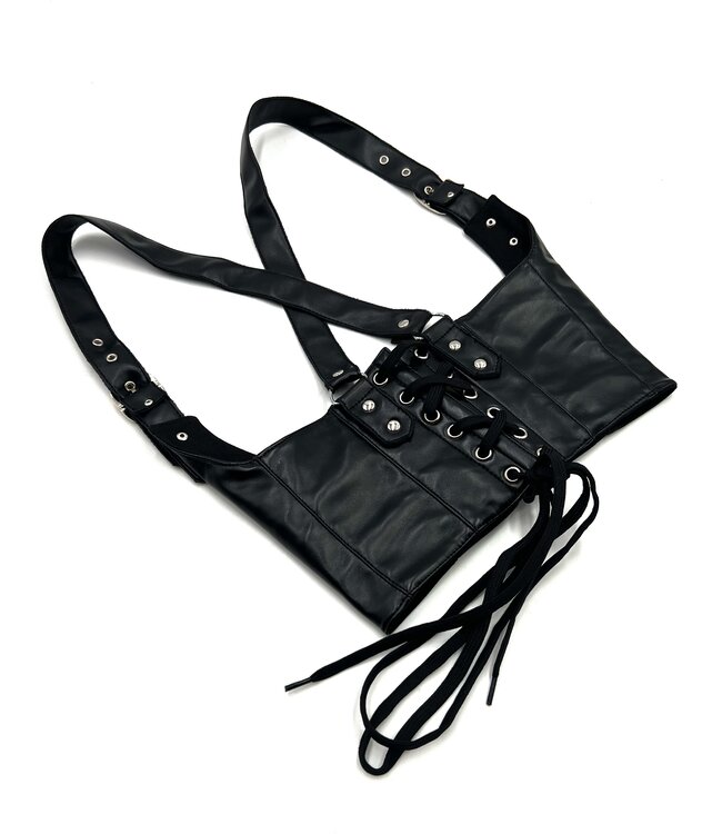 Underbust Buckle Vegan Harness