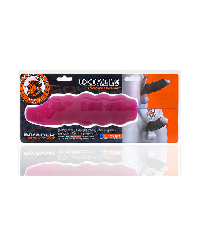 Oxballs Invader | Open-End Textured  Cocksheath