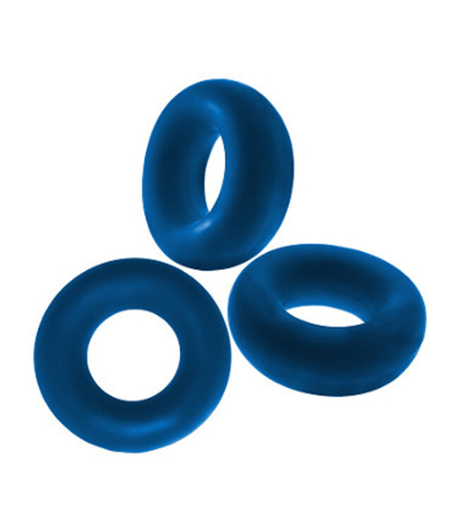 OxBalls FAT WILLY Cock Rings | Thick Non-Roll Silicone Rings