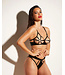 Oh La La Cheri Dominant Open Cup Caged 2-Piece Set